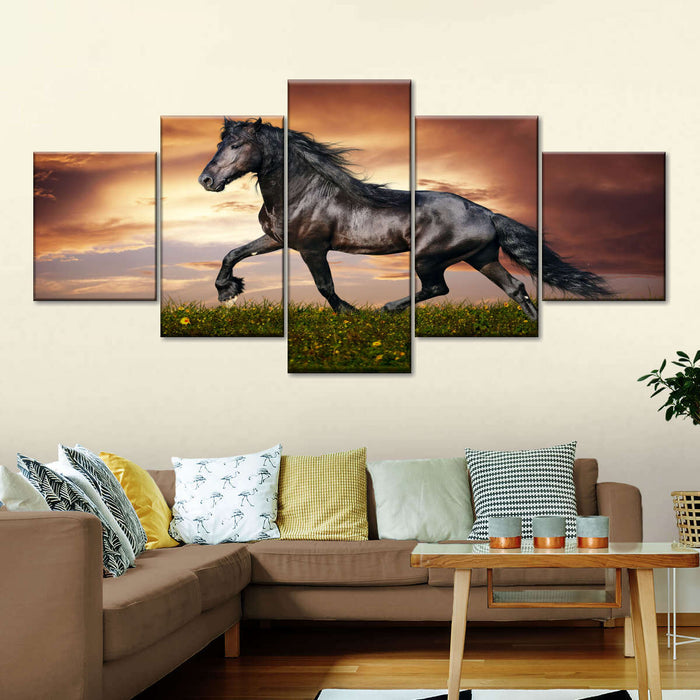 ElephantStock Baroque Horse Wall Art