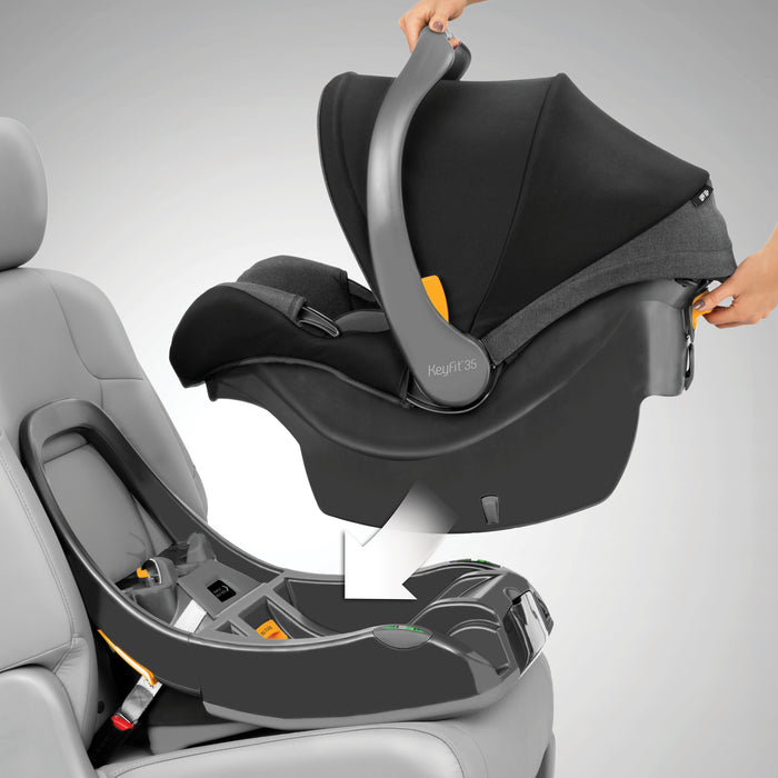 Chicco KeyFit 35 Infant Car Seat Base in Anthracite