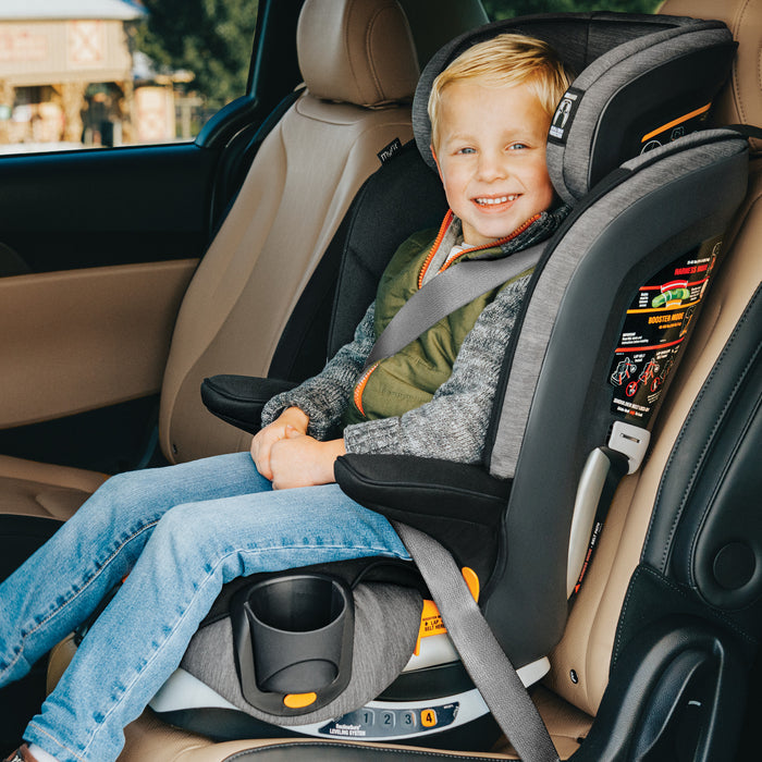 Chicco MyFit ClearTex Harness + Booster Car Seat in Shadow