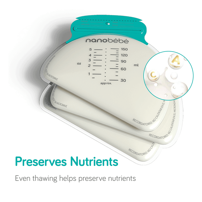 Nanobébé Breast Milk Storage Bag Refills