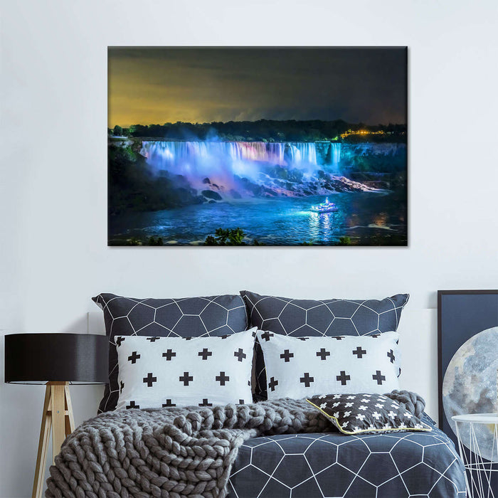 ElephantStock Colorful Niagara Falls Wall Art