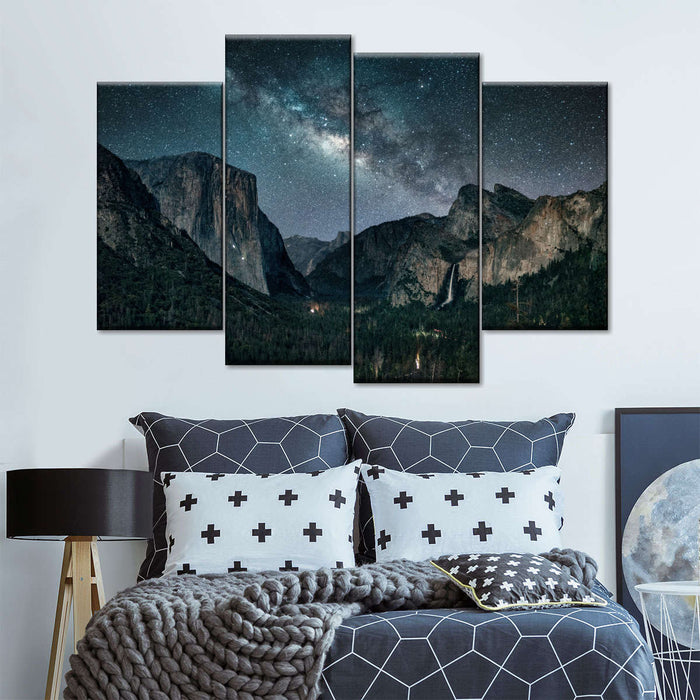 ElephantStock Stargazing At Yosemite Wall Art