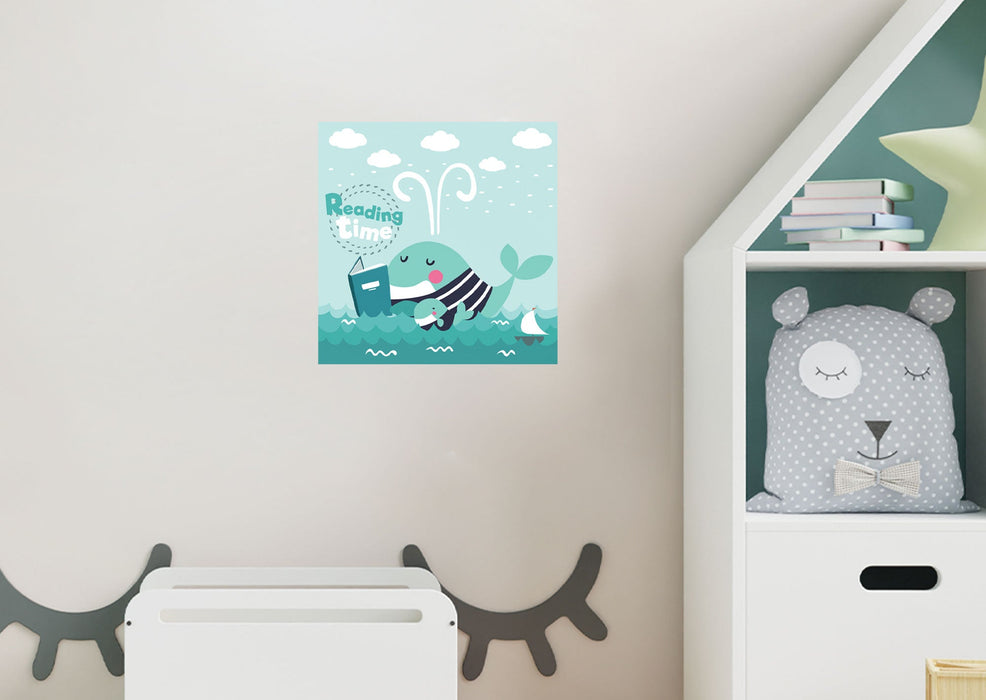 Fathead Nursery: Reading Time Mural - Removable Wall Adhesive Decal