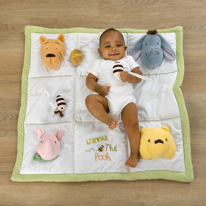 Disney Classic Winnie the Pooh Tummy Time Play Mat