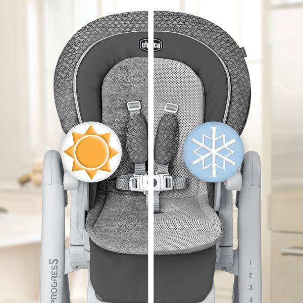Chicco Polly Progress Relax 5-in-1 Highchair in Springhill