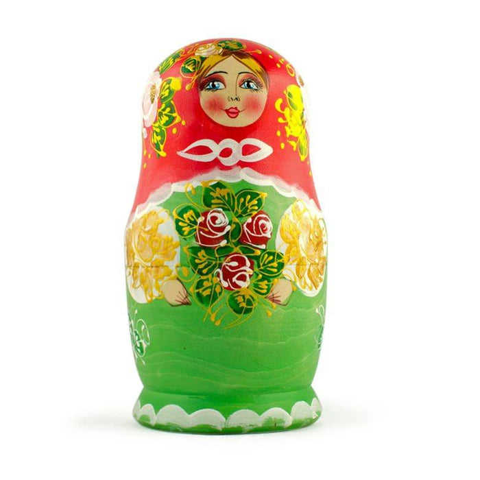 BestPysanky Set of 5 Olga Nesting Dolls 6.5 Inches