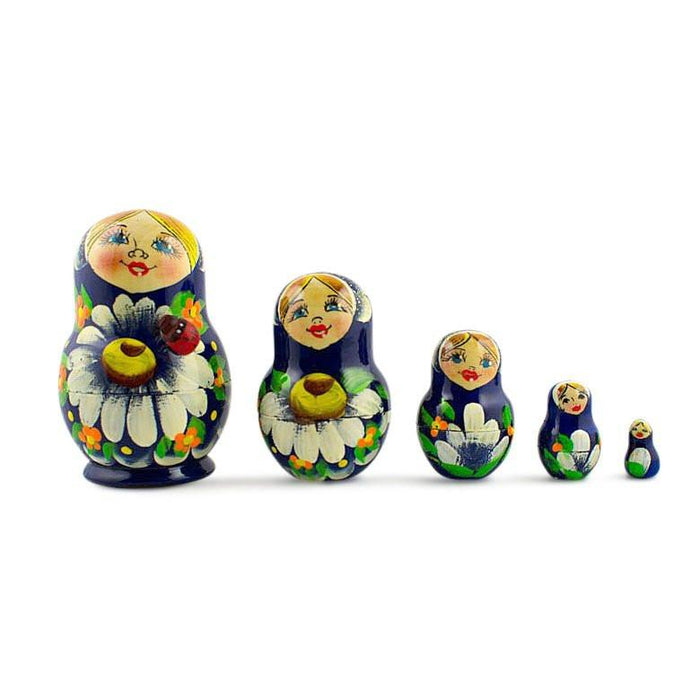 BestPysanky Set of 5 Karina Nesting Dolls 3.5 Inches