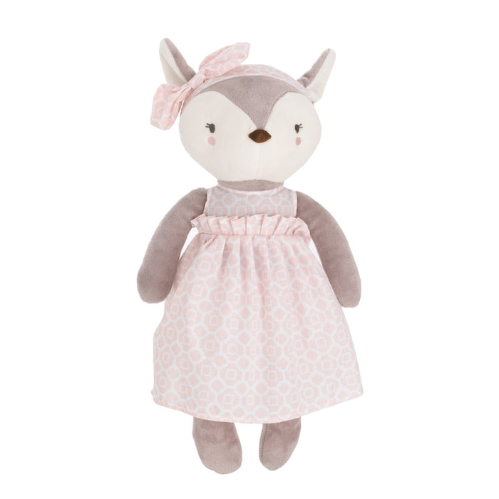 NoJo Countryside Floral Plush Deer Toy