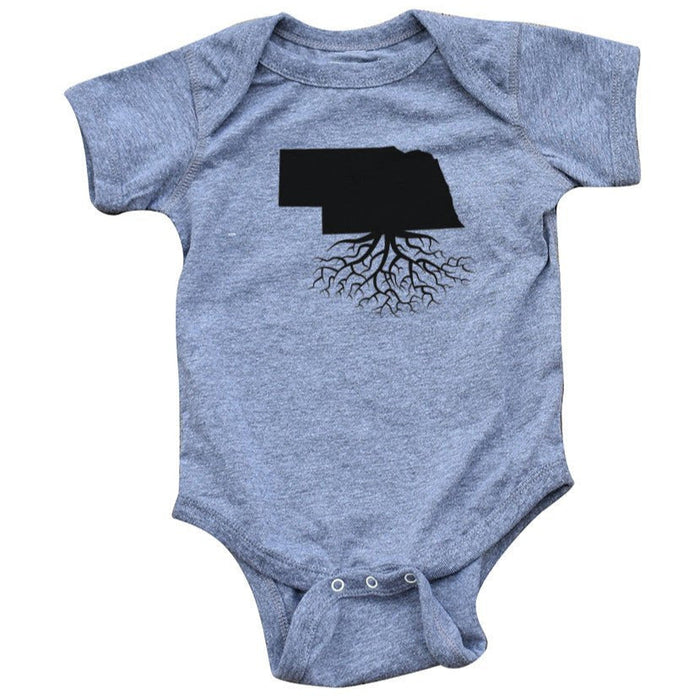 WYR Nebraska Lil' Roots Onesie