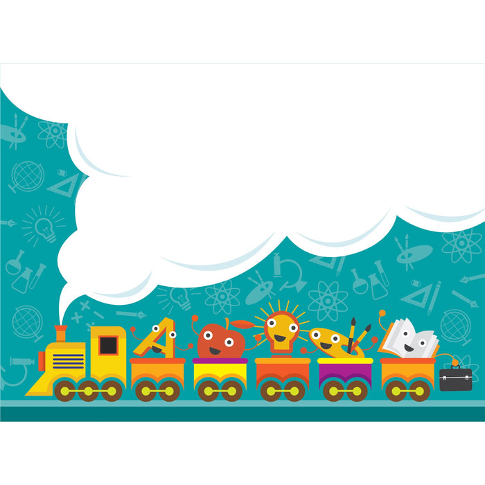 Fathead Nursery: Yellow Train Dry Erase - Removable Wall Adhesive Decal