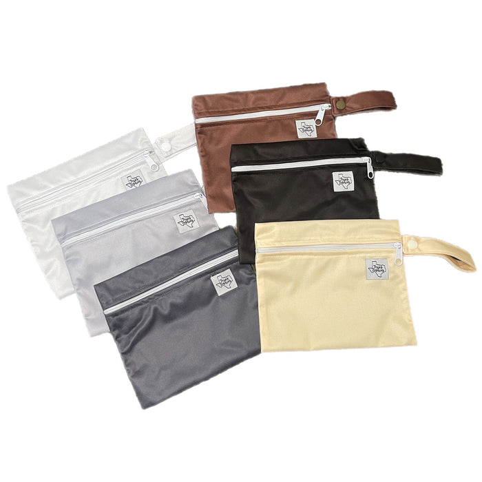 Texas Tushies Neutral Solids - Mini Wet Bag