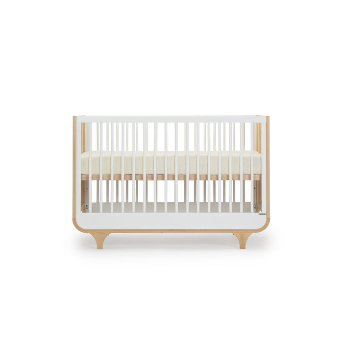 dadada Jolly 3-in1 Convertilble Crib White/Natural