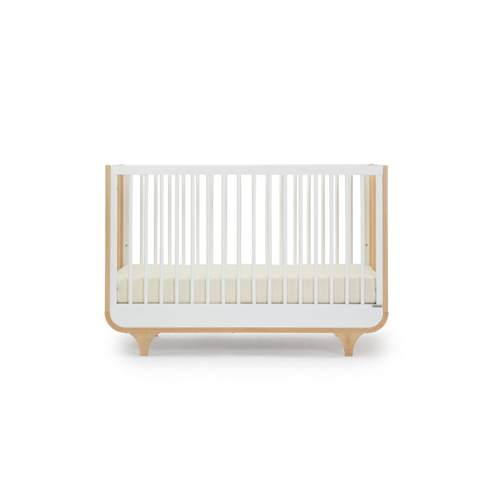 dadada Jolly 3-in1 Convertilble Crib White/Natural