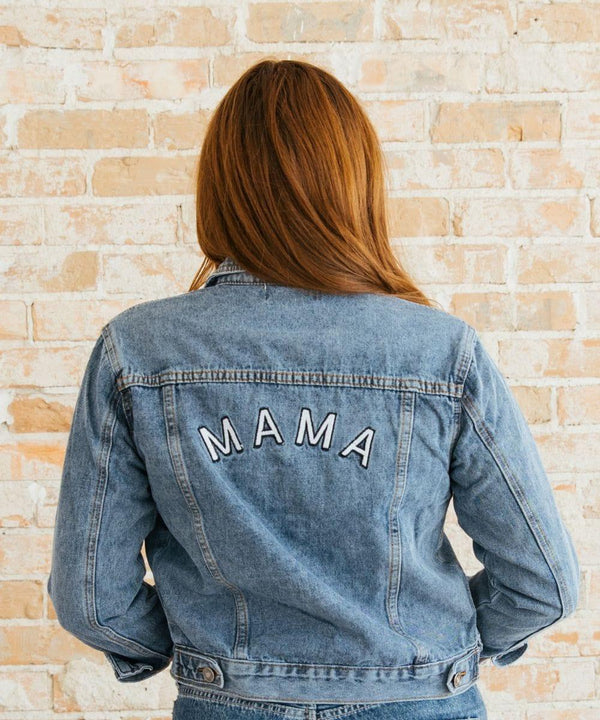 Sunflower Motherhood Blue Denim Mama Jacket