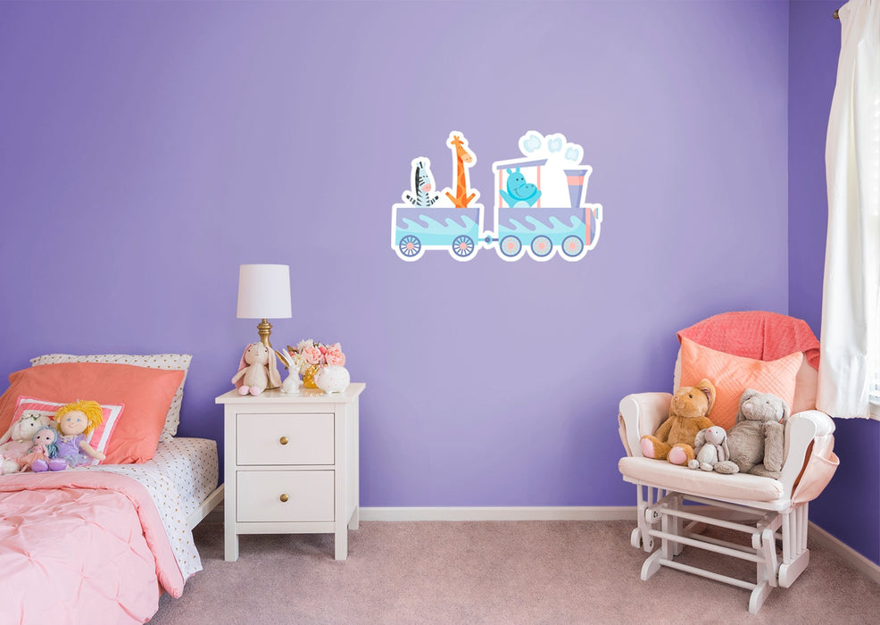 Fathead Nursery:  Hipo And Friends Icon        -   Removable Wall   Adhesive Decal