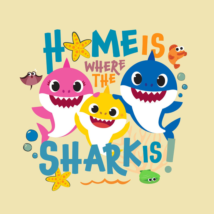 Fathead Baby Shark: Home Poster - Officially Licensed Nickelodeon Removable Adhesive Decal