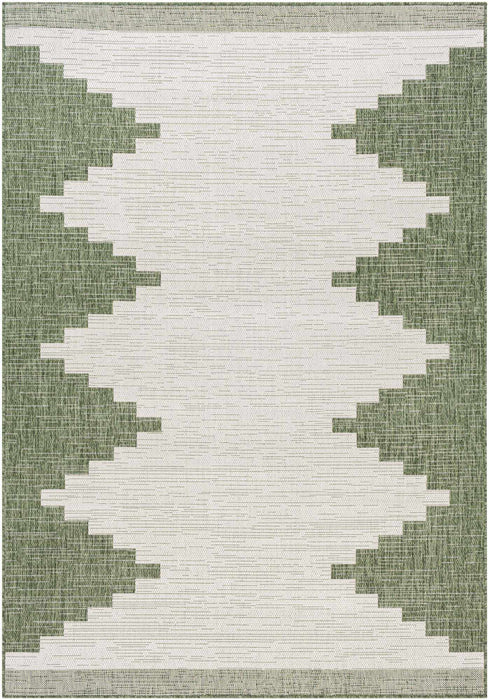 Hauteloom Djugun Green Outdoor Rug