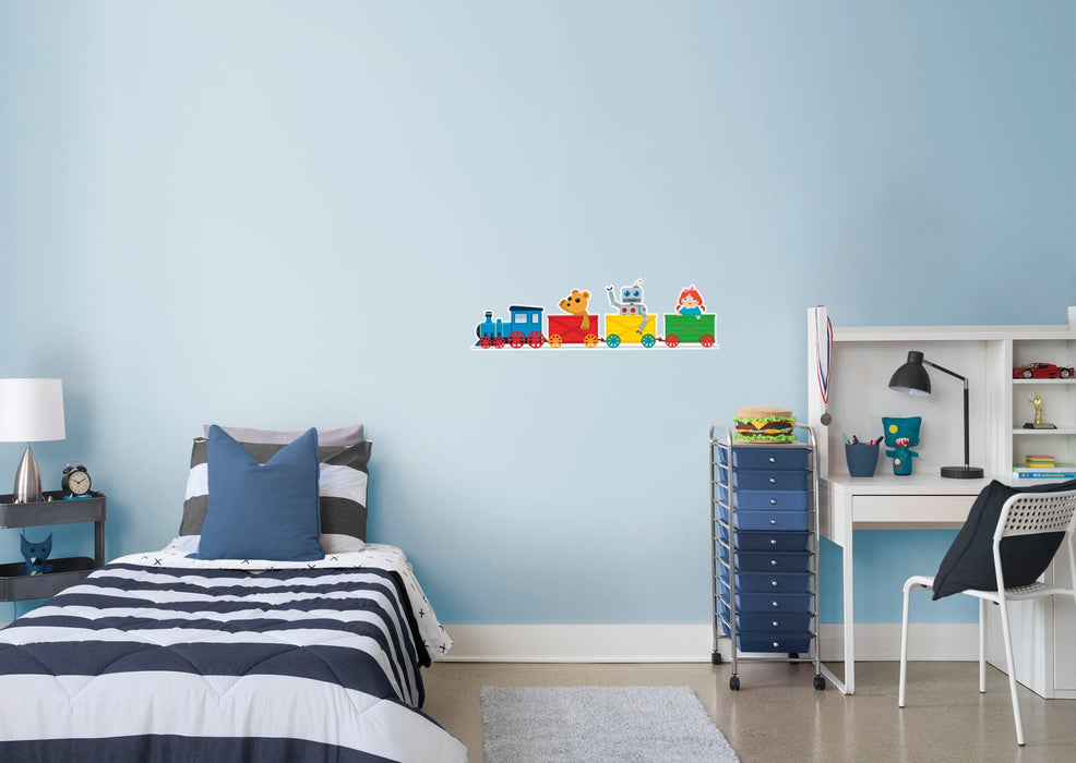 Fathead Nursery:  Robot Icon        -   Removable Wall   Adhesive Decal