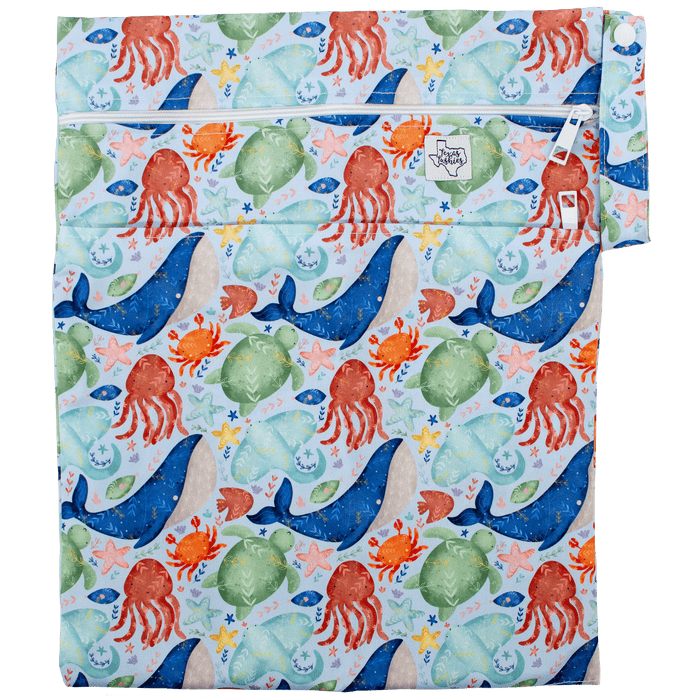 Texas Tushies Ocean Cuties - Wet Bag