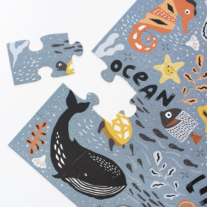 Wee Gallery Ocean Life Floor Puzzle