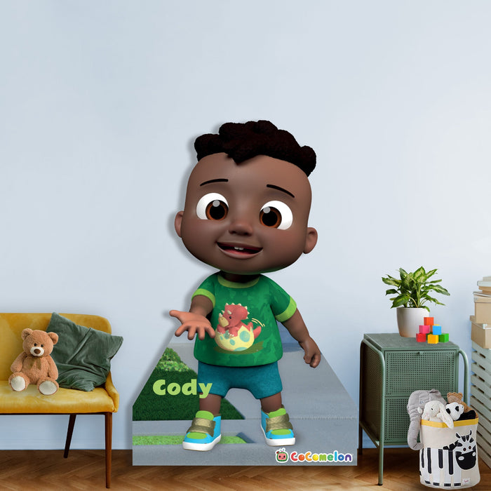 Fathead Cody StandOut Life-Size Foam Core Cutout - Officially Licensed CoComelon Stand Out