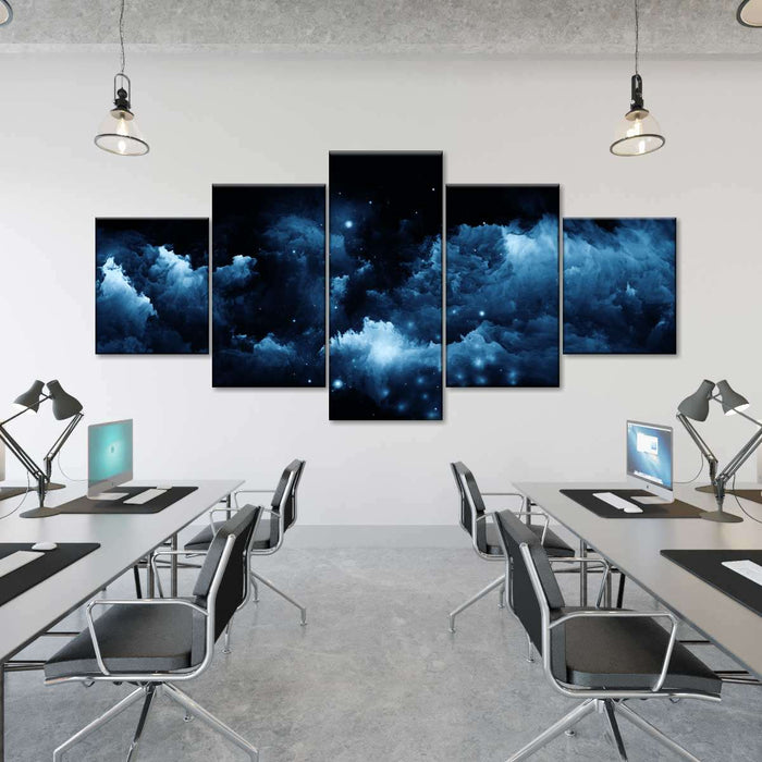 ElephantStock Starry Nighttime Sky Wall Art