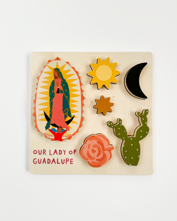 Be A Heart Our Lady of Guadalupe Wooden Puzzle