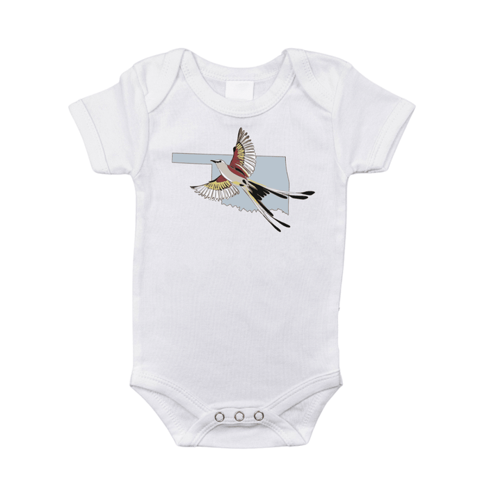 Little Hometown Oklahoma Scissortail Baby Onesie