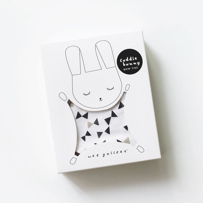 Wee Gallery Cuddle Bunny - Bow Ties