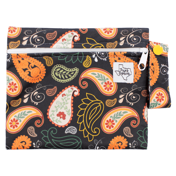 Texas Tushies Paisley - Mini Wet Bag