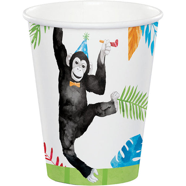 Party Decorations Party Animals Hot/Cold Cup 9oz., Assorted Designs 8ct