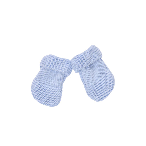 Bebe Sweeny PETIT SWEENY | Boys Blue Organic Cotton Knit Mittens