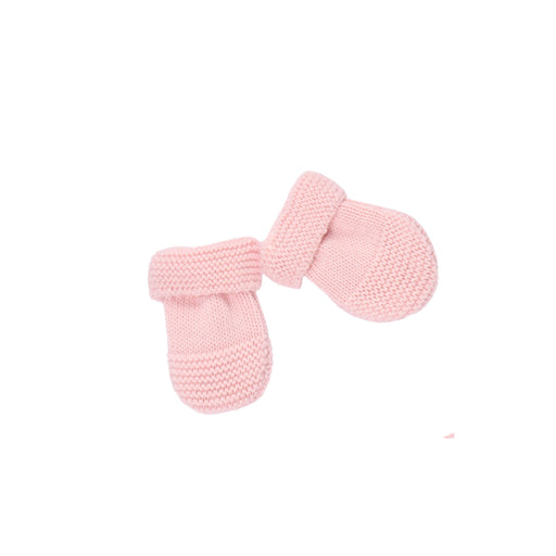 Bebe Sweeny PETIT SWEENY | Girls Pink Organic Cotton Knit Mittens