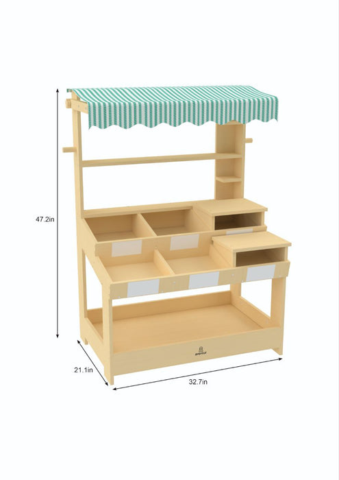 Avenlur Cypress - Wooden Market Stand