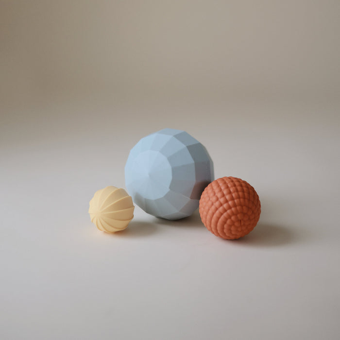 Mushie Nesting Spheres Sensory Toy