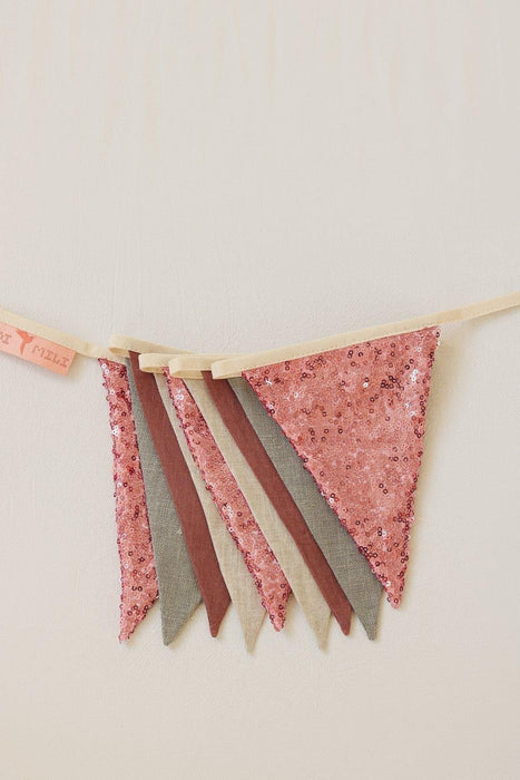 Moi Mili “Pink and Grey” Sequin Garland
