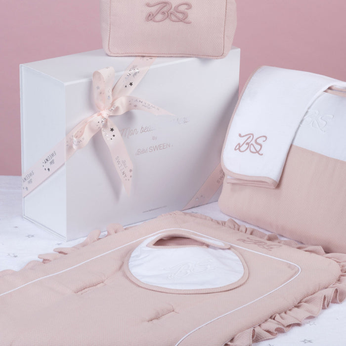 Bebe Sweeny MON BEAU TROUSSEAU | Dusty Rose Multipurpose Baby Mat