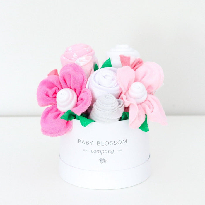 Baby Blossom Company Pink Hatbox Bouquet - Petite