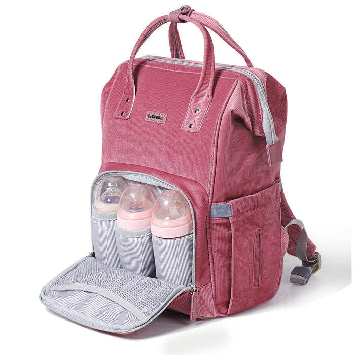 Sunveno Corduroy Diaper Backpack