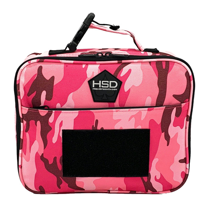 HighSpeedDaddy Pink Camo Kids Lunch Bag