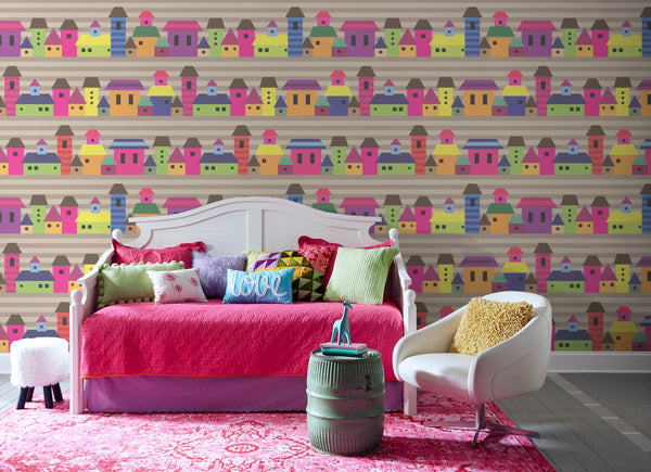 Fathead Children: Ainsley Kids - Peel & Stick Wallpaper