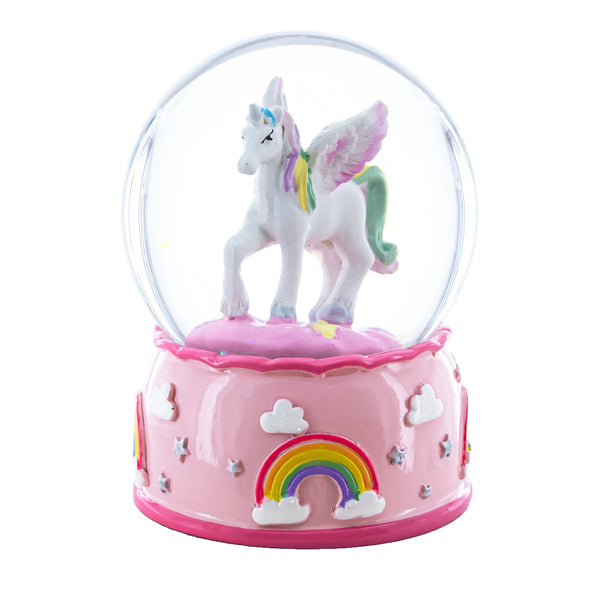 BestPysanky Rainbows Mini Water Snow Globe