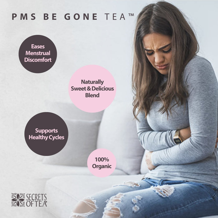 Secrets Of Tea PCOS & PMS Be Gone Tea Support for Women
