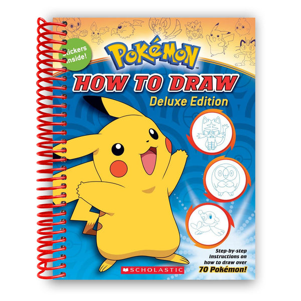 Lay it Flat How to Draw Deluxe Edition (Pokemon) (Spiral-bound)