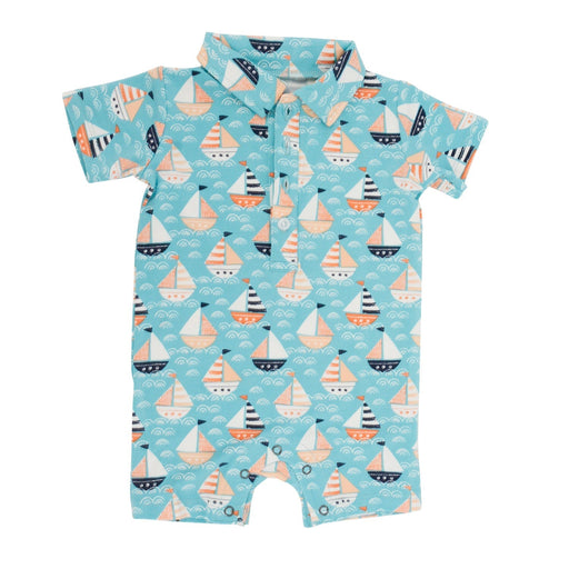 Sweet Bamboo Polo Romper