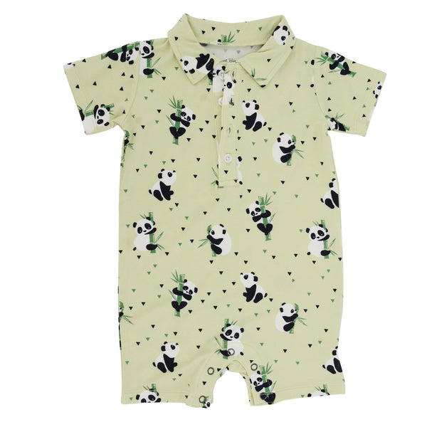 Sweet Bamboo Polo Romper