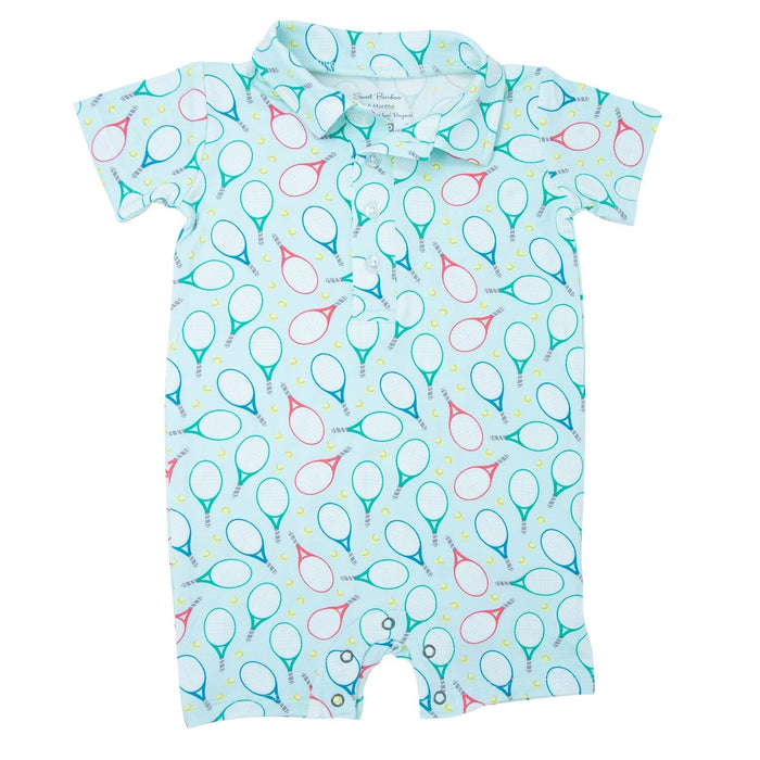 Sweet Bamboo Polo Romper