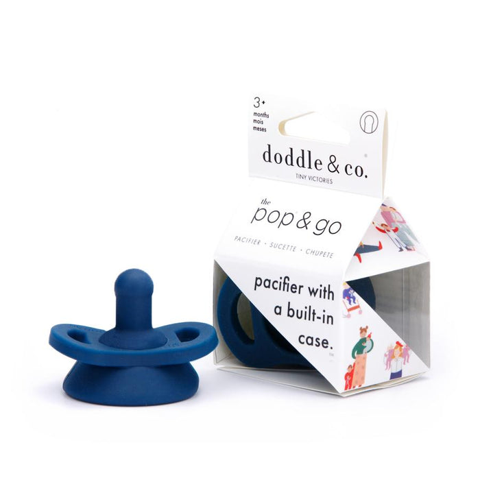 Doddle & Co® Pop & Go Pacifiers - Blush/Lilac