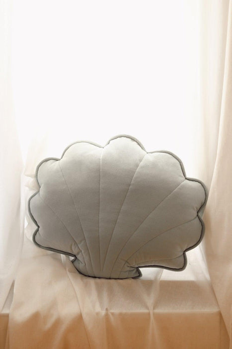 Moi Mili Large Velvet “Powder Mint” Shell Pillow