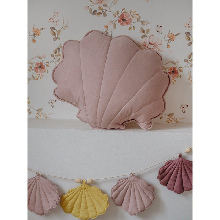Moi Mili Linen “Powder Pink” Shell Pillow